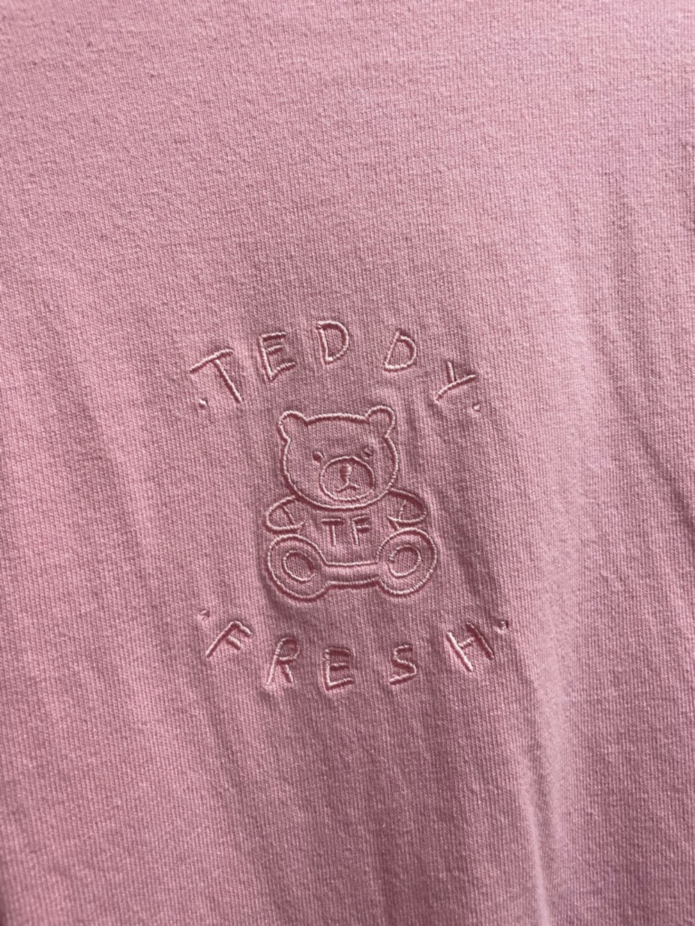 Teddy Fresh Pink Crewneck Tee